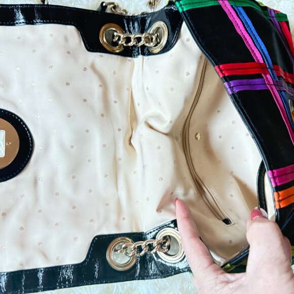 Kate Spade New York Ribbon Plaid Shoulder Bag - Picture 4 of 4